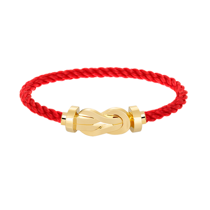 [⭐Renara]CHANCE LARGE 8 FIGURE BUCKLE NO DIAMOND BRACELET GOLD