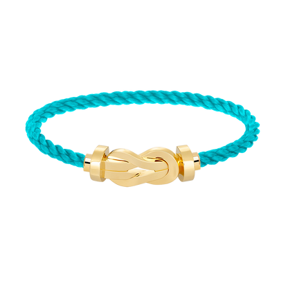 [⭐Renara]CHANCE LARGE 8 FIGURE BUCKLE NO DIAMOND BRACELET GOLD