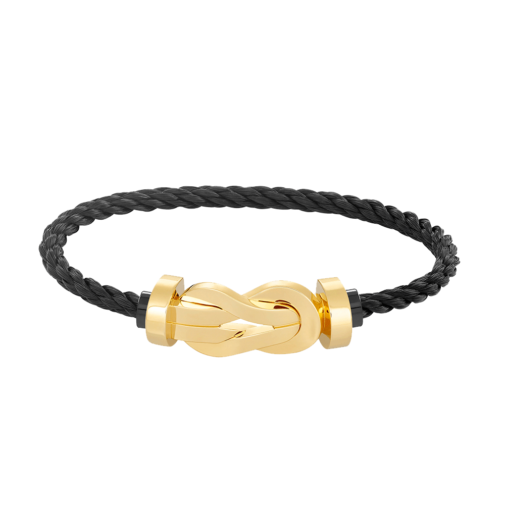 [⭐Renara]CHANCE LARGE 8 FIGURE BUCKLE NO DIAMOND BRACELET GOLD