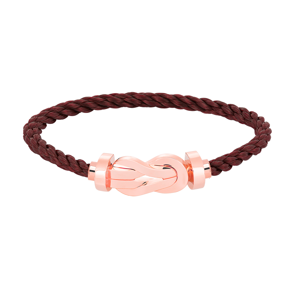 [⭐Renara]CHANCE LARGE 8 FIGURE BUCKLE NO DIAMOND BRACELET ROSE GOLD