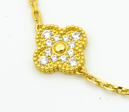 [⭐Renara] CLOVER 5 MOTIF LASER BRACELET COLLECTION