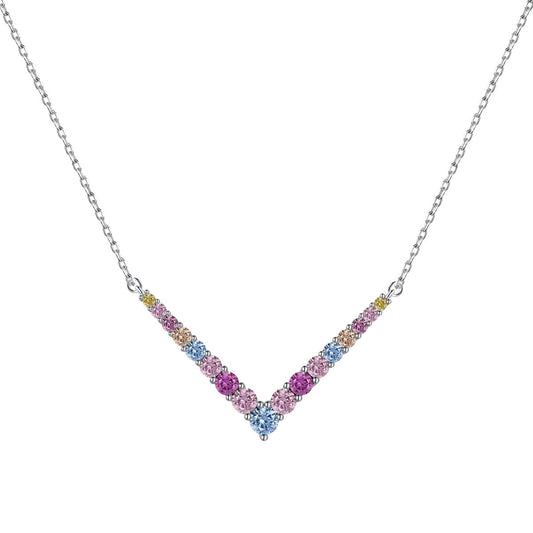[Lucky Jewelry]Ornate Round Cut Necklace
