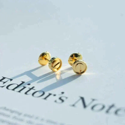 [⭐Renara]LOVE EARRINGS GOLD 10MM