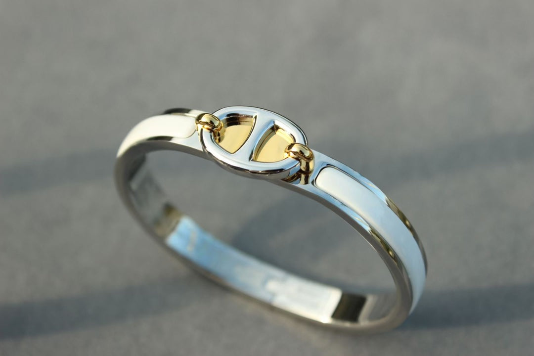 [⭐Renara]CLIC CHAINE SILVER BRACELET