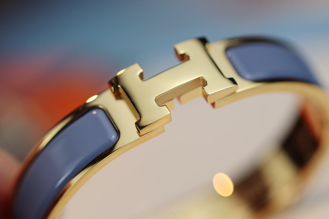 [⭐Renara]H BRACELET 12MM BLUE GRAY