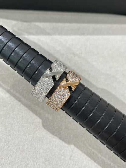 [⭐Renara]LIENS EVIDENCE  DIAMOND PAVED RING