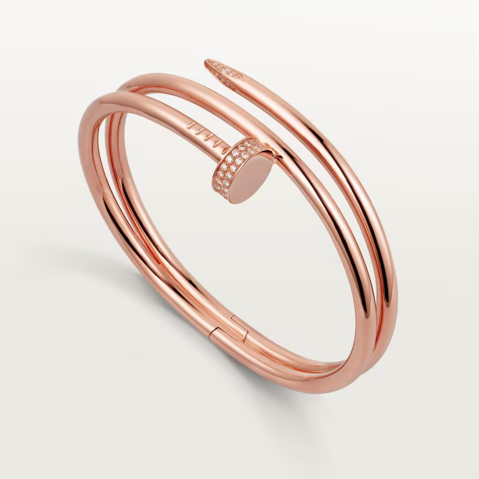 [⭐Renara]JUSTE BRACELET 3.5MM DOUBLE ROW DIAMOND