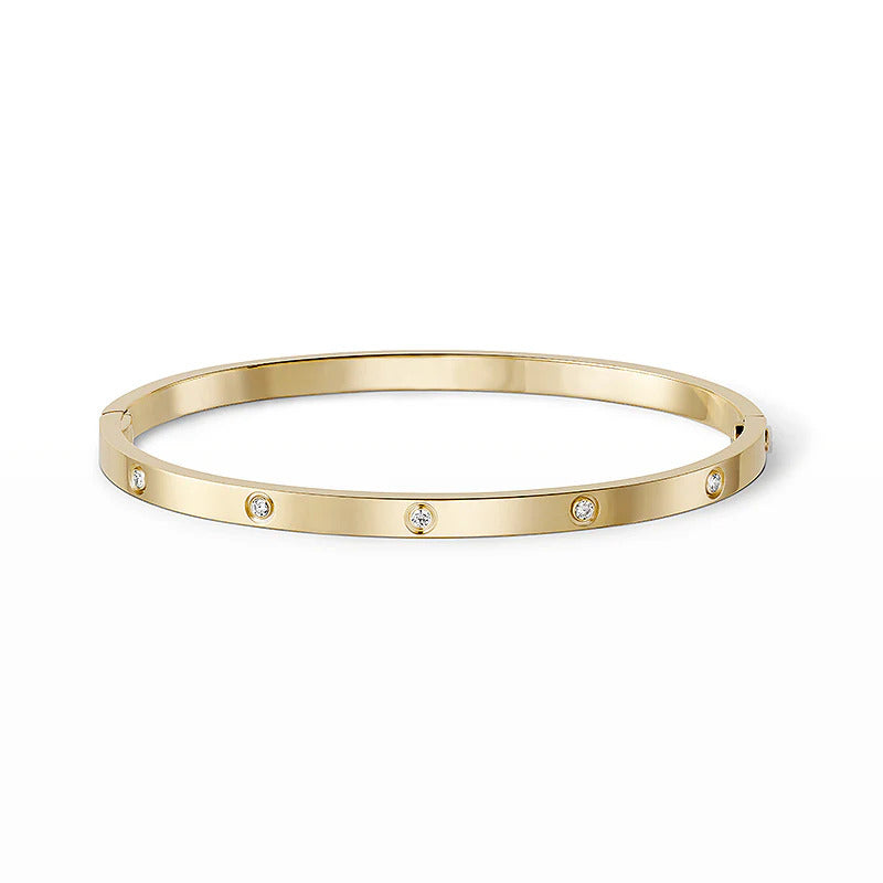 [⭐Renara]LOVE BRACELET 3.65MM 10 DIAMONDS