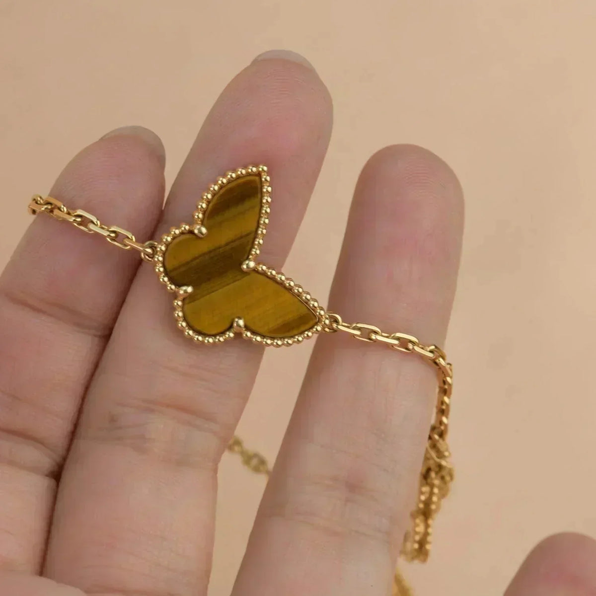 [⭐Renara]LUCKY SPRING 5 MOTIF GOLD BRACELET