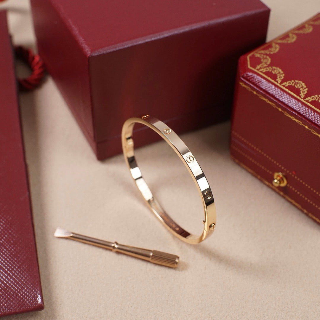 [⭐Renara]LOVE BRACELET 3.65MM NO DIAMONDS