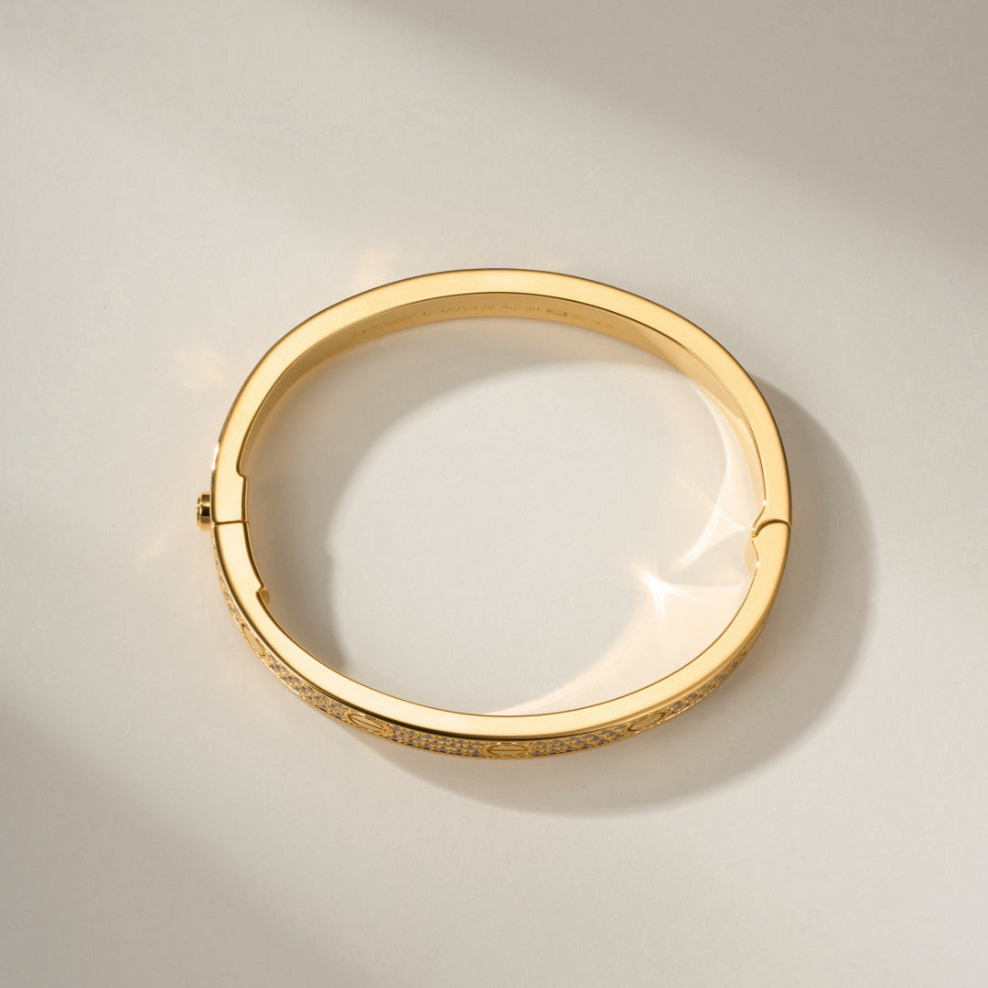 [⭐Renara]LOVE BRACELET 6.1MM DIAMOND-PAVED