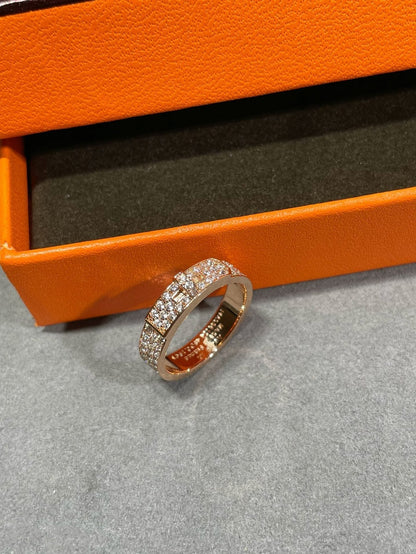 [⭐Renara]KELLY PINK GOLD DIAMOND RING