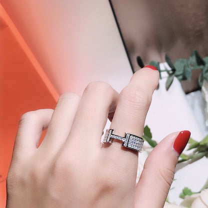 [⭐Renara]H RING FULL DIAMOND