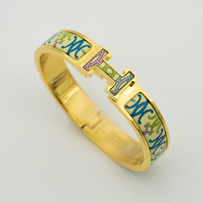 [⭐Renara]H BRACELET BEIGE MULTICOLOR