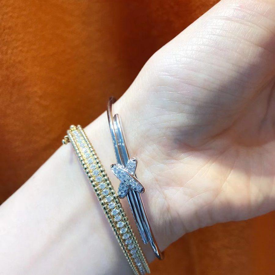 [⭐Renara]JEUX DE BRACELET SILVER DIAMONDS