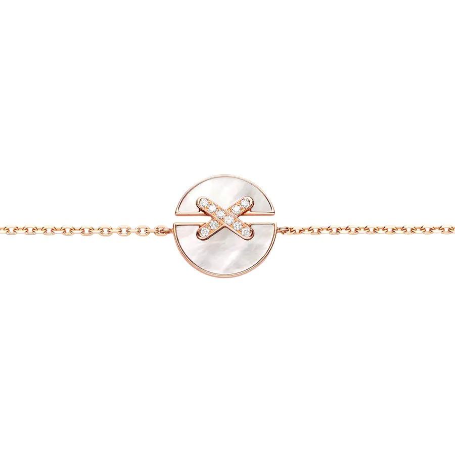 [⭐Renara]JEUX DE BRACELET MOP PINK GOLD DIAMONDS