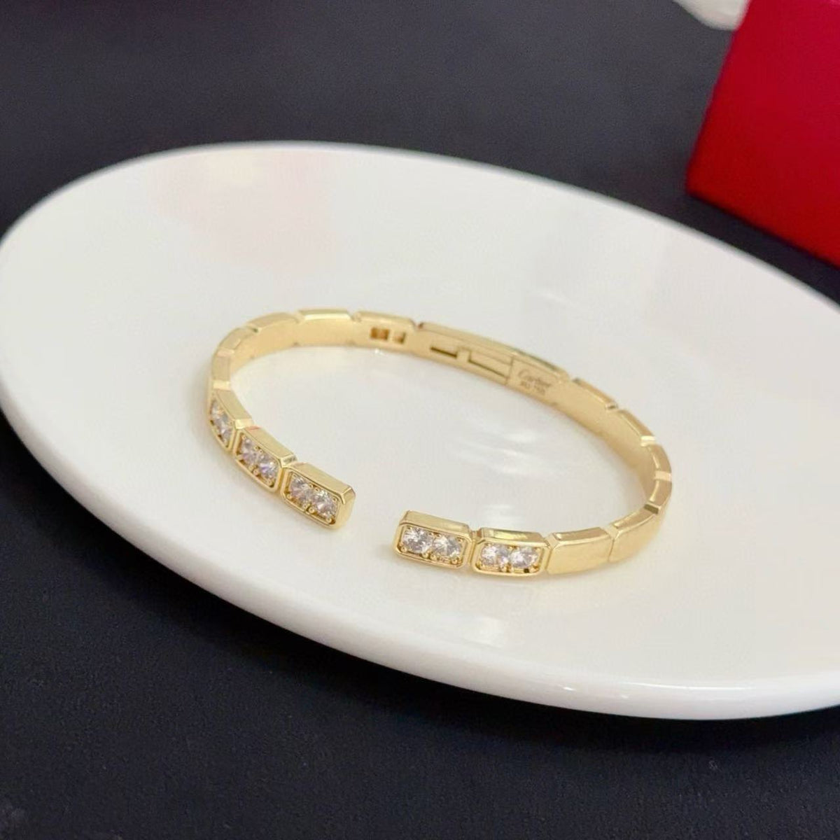 [⭐Renara jewelrys]LOVE DIAMOND OPEN  BRACELET