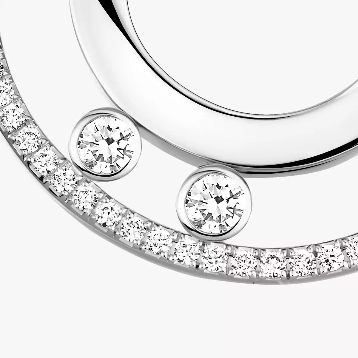 [⭐Renara]Move Romane Small Diamond Hoop Earrings
