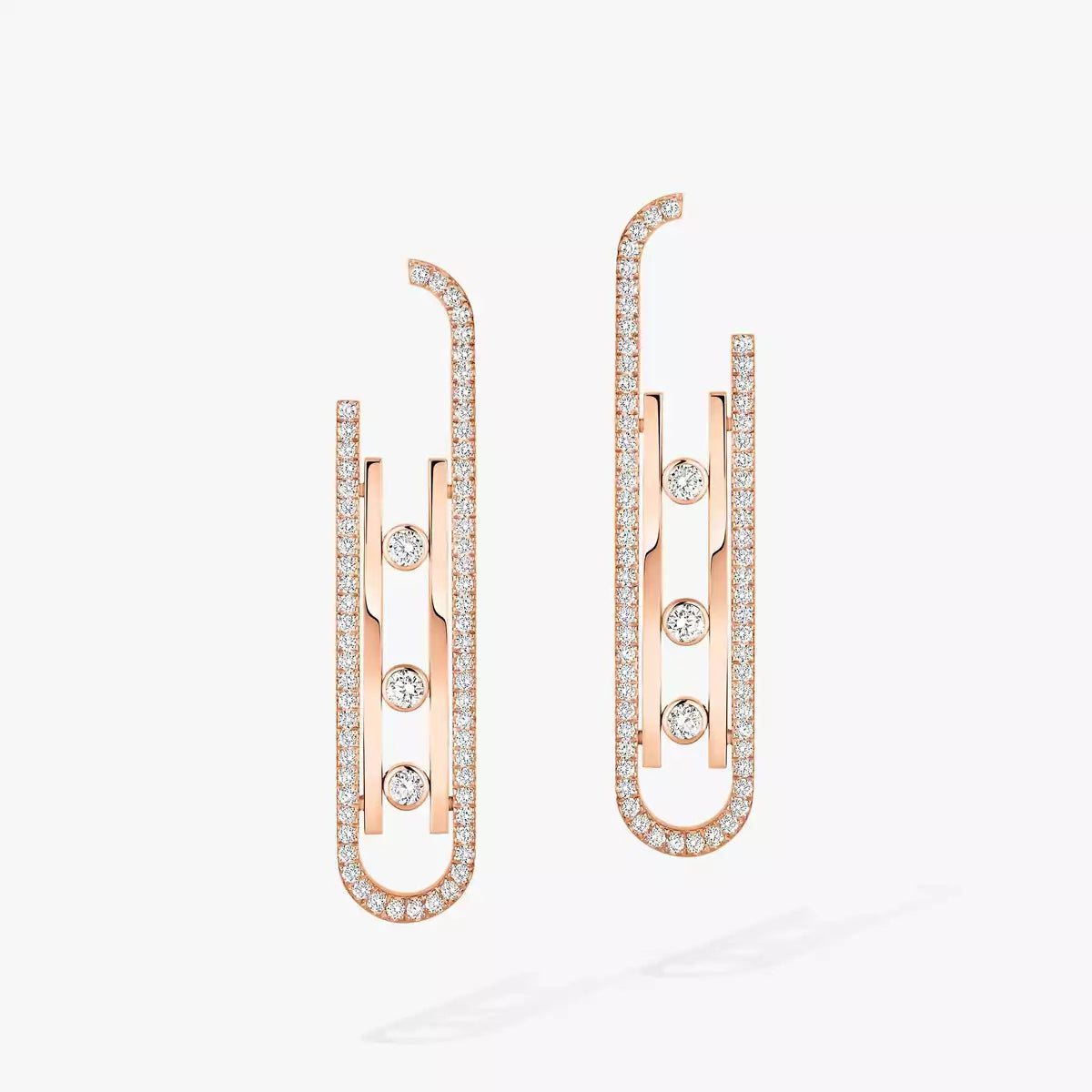[⭐Renara]Diamond Pendant Earrings Move 10Th
