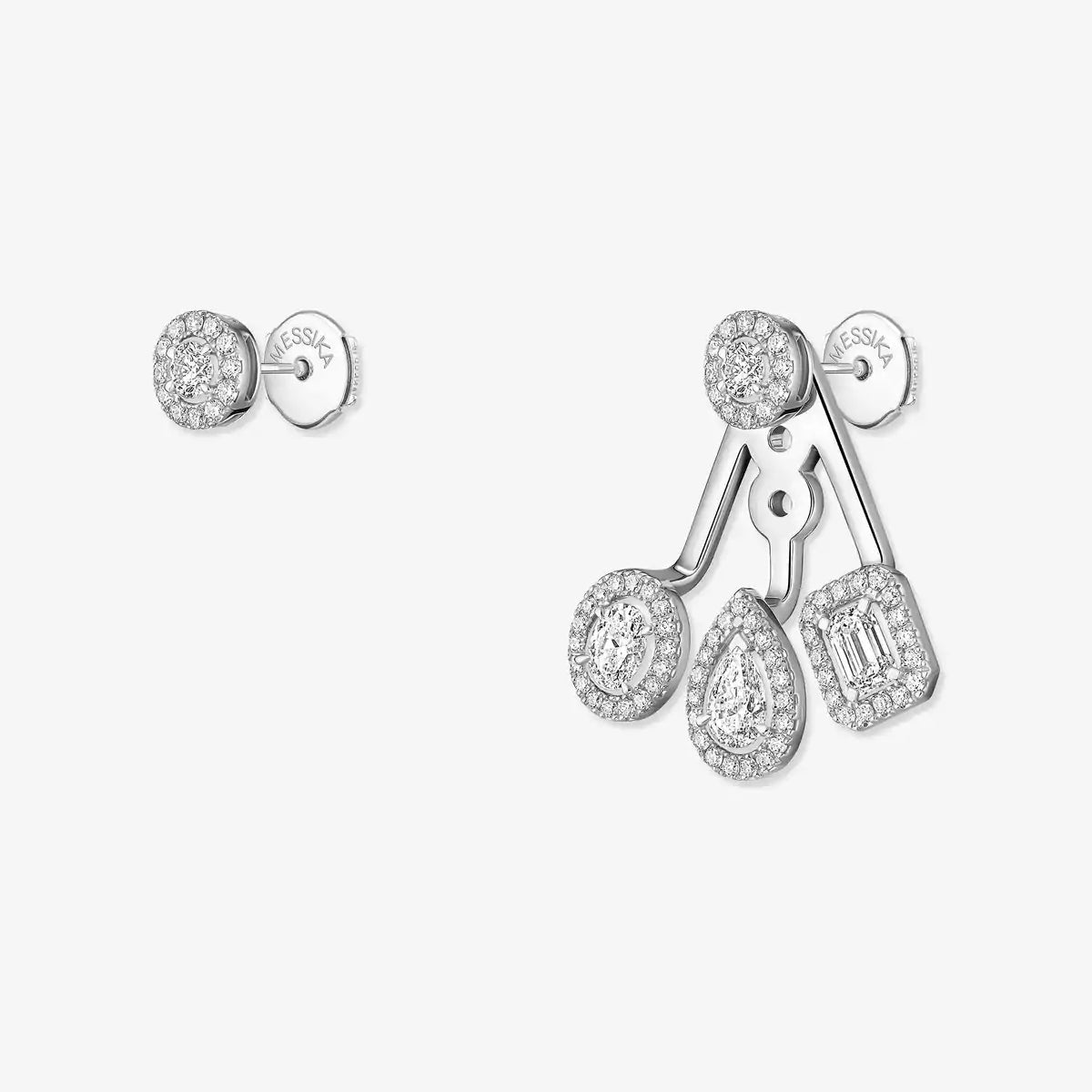[⭐Renara] My Twin Trio  Diamond Earrings