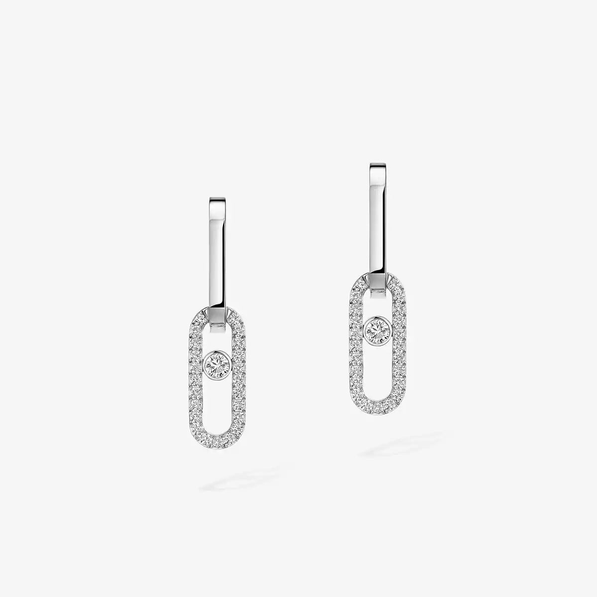 [⭐Renara]Move Link Diamond Earrings