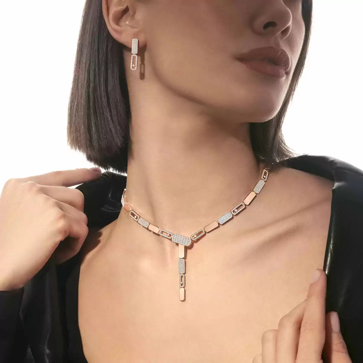 [⭐Renara]Imperial Move SM Diamond Earrings