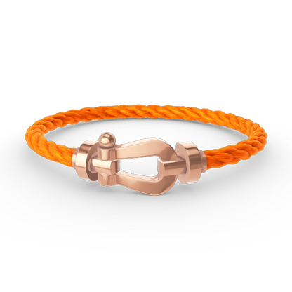 [⭐Renara]FORCE LARGE HORSESHOE NO DIAMOND BRACELET ROSE GOLD