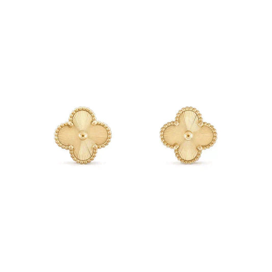 [⭐Renara]CLOVER MEDIUM 1 MOTIFS LASER EARRINGS